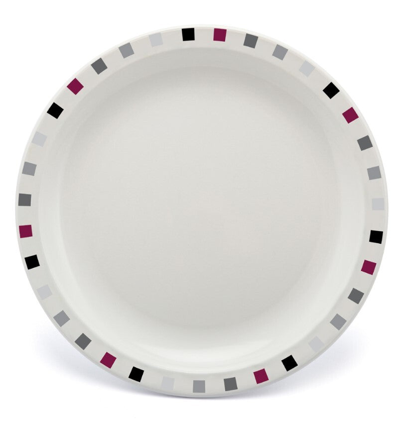 Harfield Duo Polycarbonate Plate 17cm With Patterned Rim (025P)