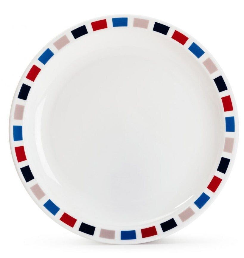 Harfield Duo Polycarbonate Plate 23cm With Patterned Rim (024P)