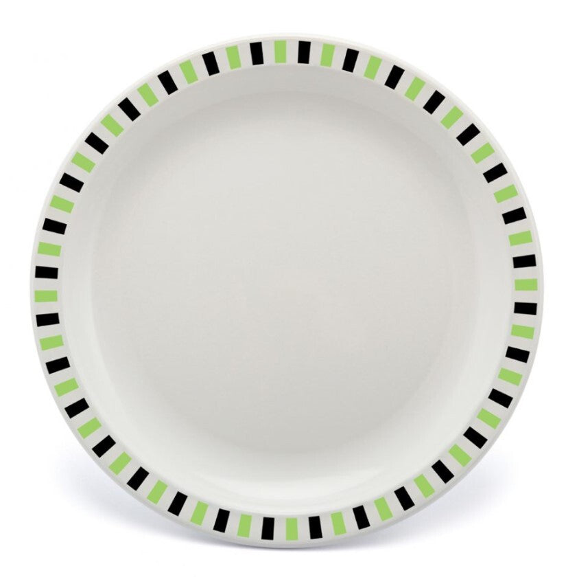 Harfield Duo Polycarbonate Plate 23cm With Patterned Rim (024P)