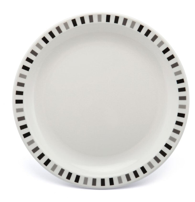 Harfield Duo Polycarbonate Plate 23cm With Patterned Rim (024P)