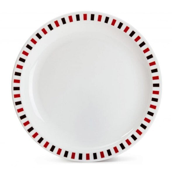 Harfield Duo Polycarbonate Plate 23cm With Patterned Rim (024P)