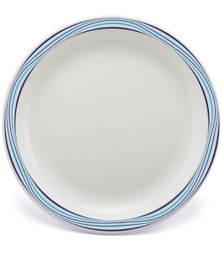 Harfield Duo Polycarbonate Plate 23cm With Patterned Rim (024P)