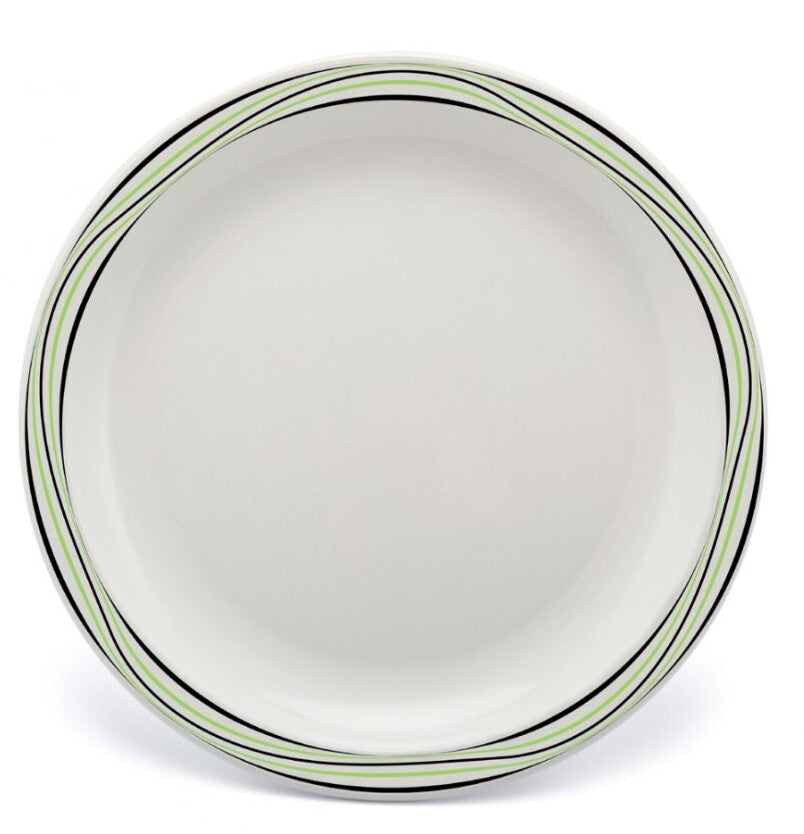 Harfield Duo Polycarbonate Plate 23cm With Patterned Rim (024P)
