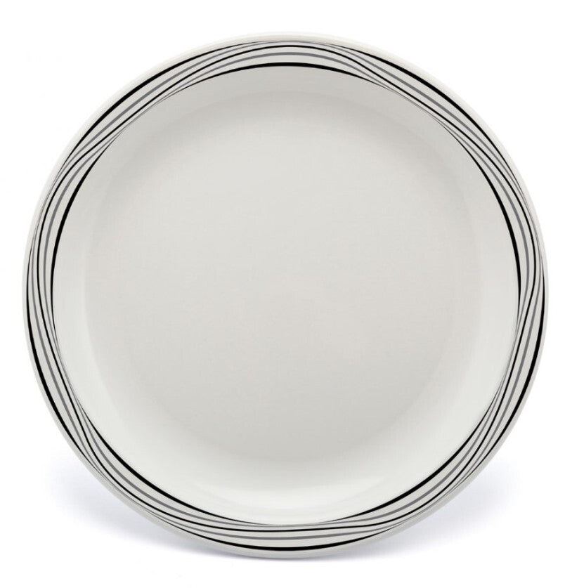 Harfield Duo Polycarbonate Plate 23cm With Patterned Rim (024P)