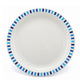 Harfield Duo Polycarbonate Plate 25.5cm With Patterned Rim (228P)