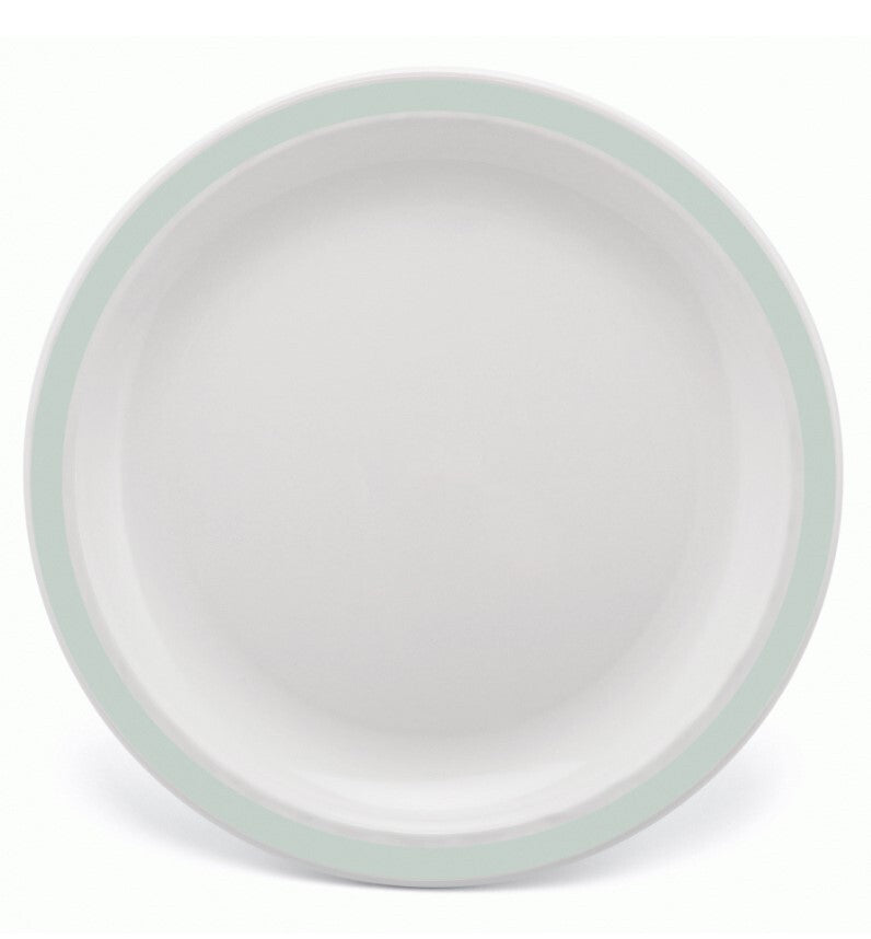 Harfield Duo Polycarbonate Plate 17cm With Solid Colour Rim (025)