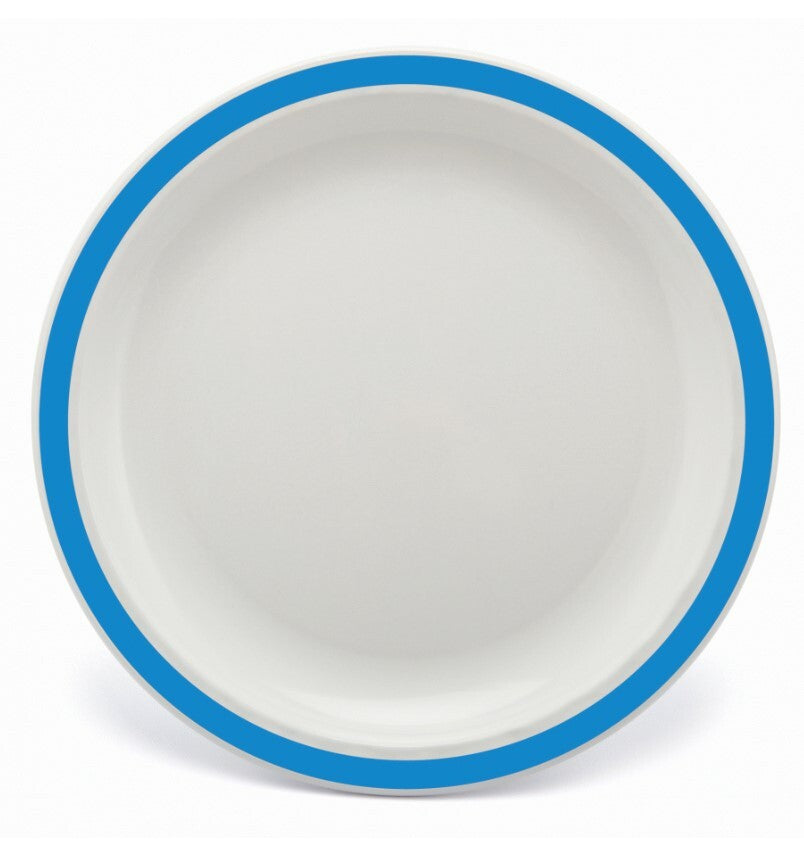 Harfield Duo Polycarbonate Plate 17cm With Solid Colour Rim (025)