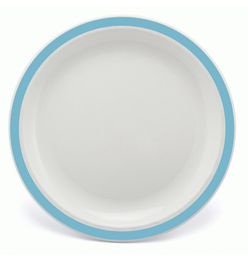 Harfield Duo Polycarbonate Plate 17cm With Solid Colour Rim (025)
