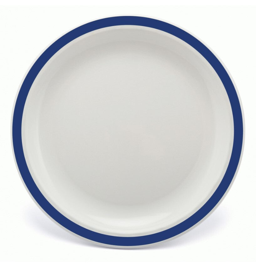Harfield Duo Polycarbonate Plate 23cm With Solid Colour Rim (024)