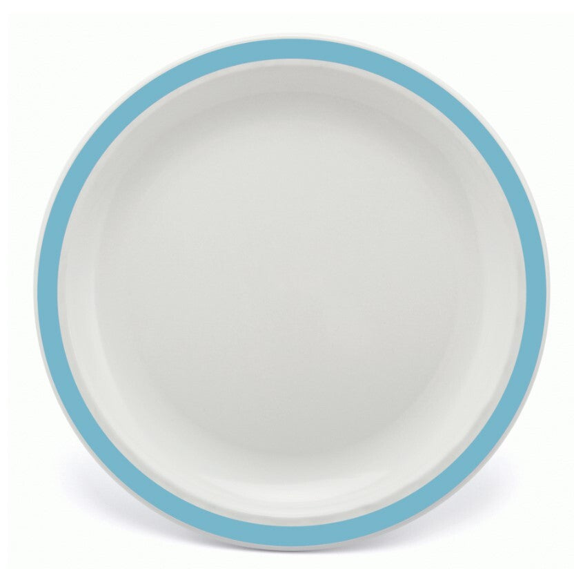 Harfield Duo Polycarbonate Plate 23cm With Solid Colour Rim (024)