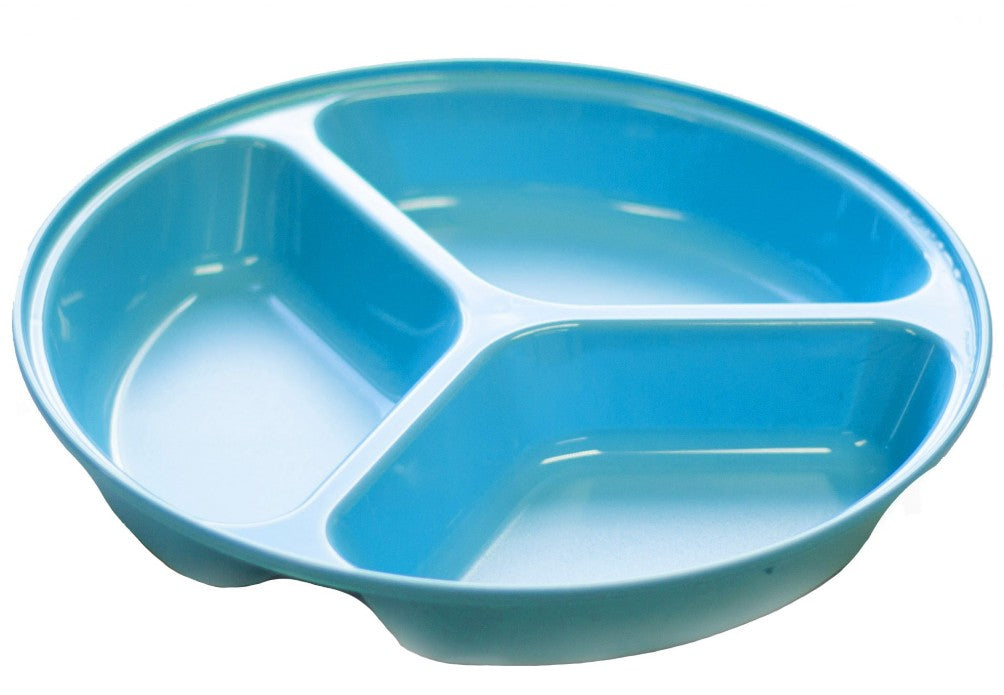 Harfield Polycarbonate 3 Compartment Deep Plate 25.5cm (431)