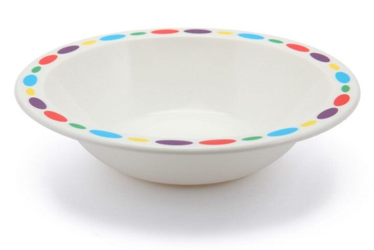 Harfield Duo Polycarbonate Bowl 15cm With Patterned Rim (149P)
