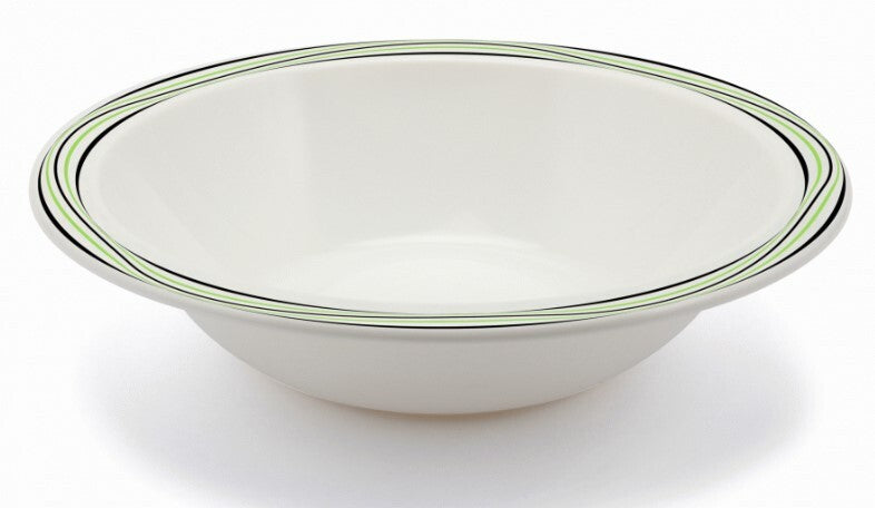Harfield Duo Polycarbonate Bowl 17.3cm With Patterned Rim (026P)