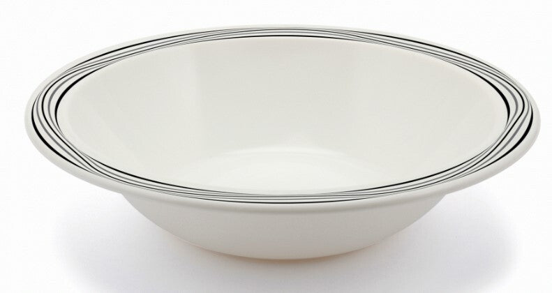 Harfield Duo Polycarbonate Bowl 17.3cm With Patterned Rim (026P)