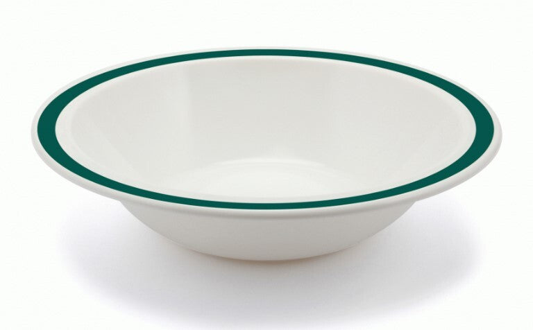 Harfield Duo Polycarbonate Bowl 17.3cm With Solid Colour Rim (026)