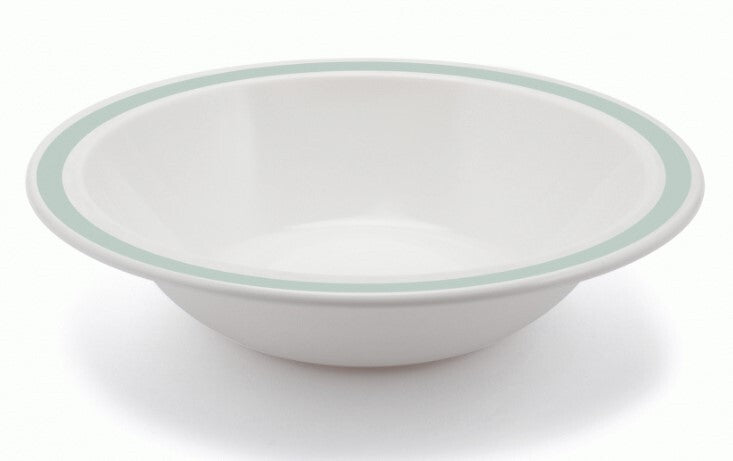 Harfield Duo Polycarbonate Bowl 17.3cm With Solid Colour Rim (026)