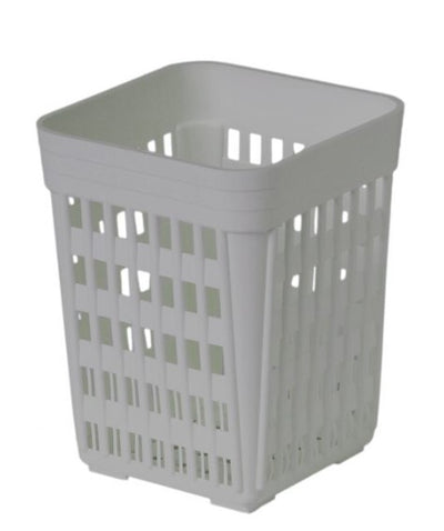 Harfield Polypropylene Square Cutlery Holder 11cm x 11cm x 14cm  (476)