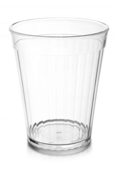 Harfield Polycarbonate Fluted Tumbler 150ml (021)