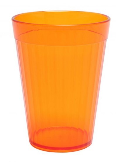 Harfield Polycarbonate Fluted Tumbler 200ml (020)