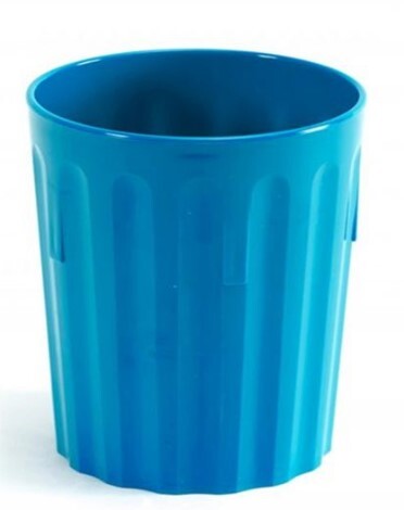 Harfield Polycarbonate Economy Fluted Tumbler 220ml (032)