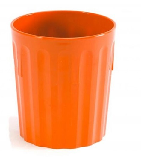 Harfield Polycarbonate Economy Fluted Tumbler 220ml (032)