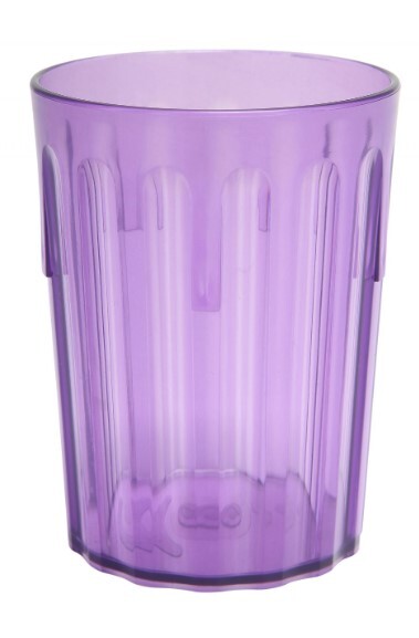 Harfield Polycarbonate Fluted Tumbler 250ml (019)