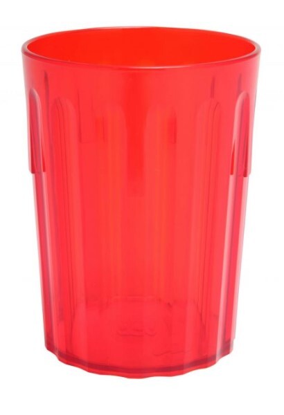 Harfield Polycarbonate Fluted Tumbler 250ml (019)