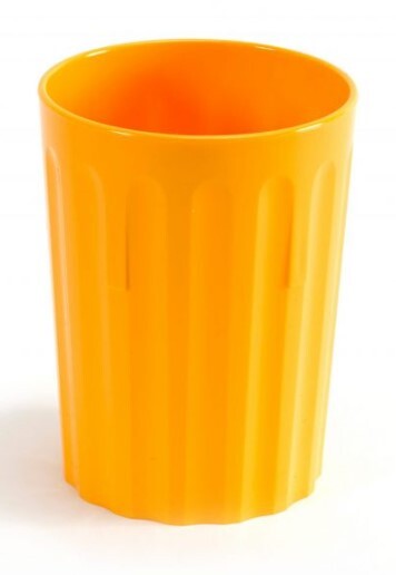 Harfield Polycarbonate Fluted Tumbler 250ml (019)