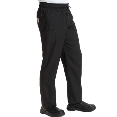 Le Chef Df54c Black Pants Poly/Cotton