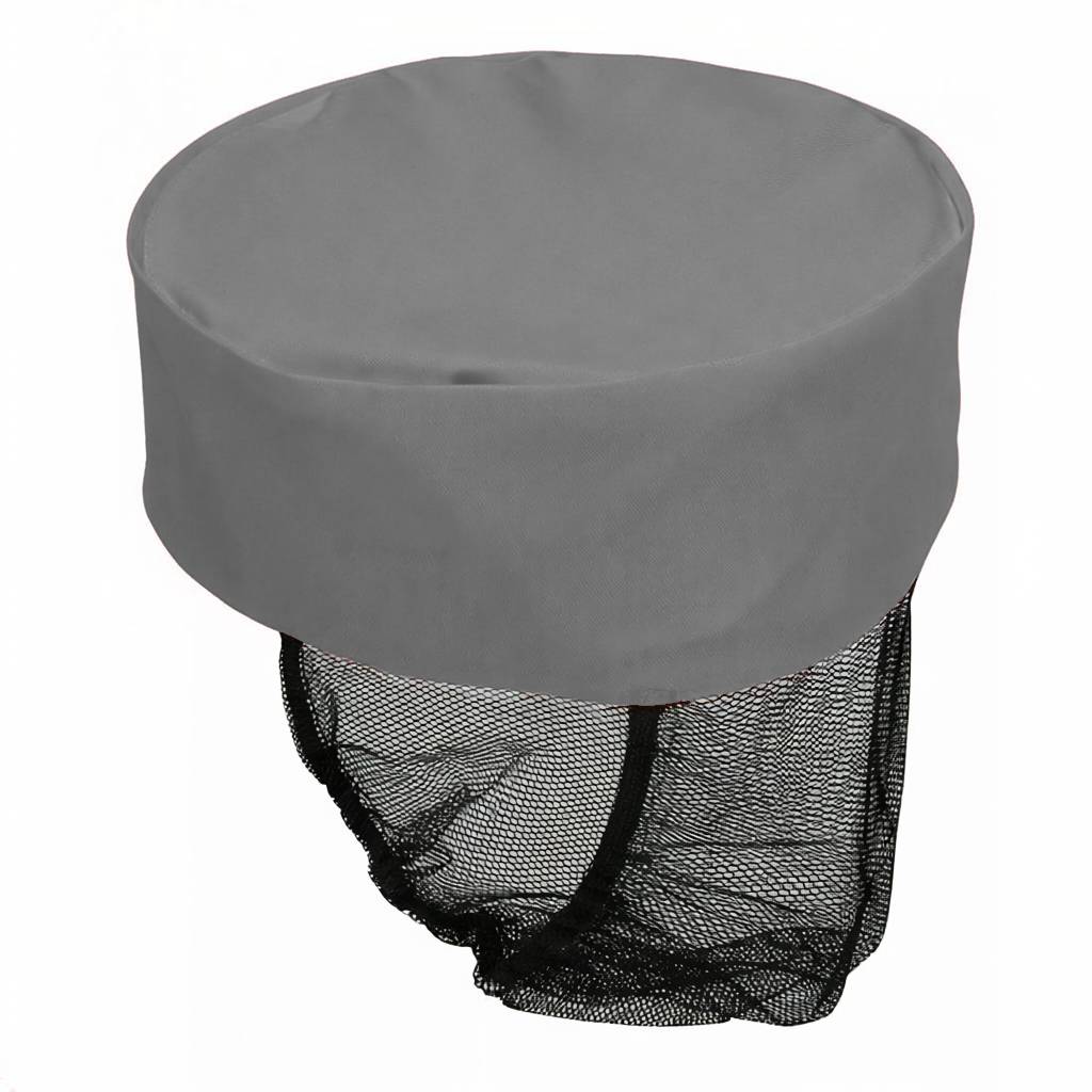 Skull Cap Poly/Cotton With Hair Net Snood