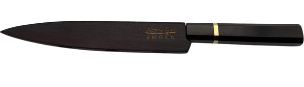 Katana Saya Smoke Ebony Wood Handled Chefs Knife 15cm (Ksm-14)