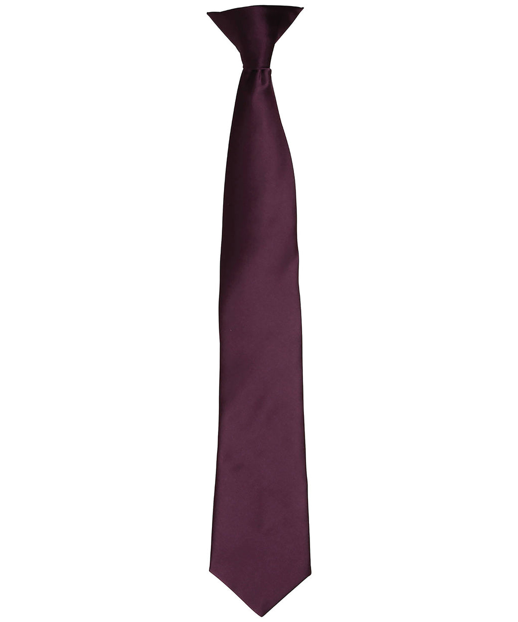 Tie Satin Clip On Style