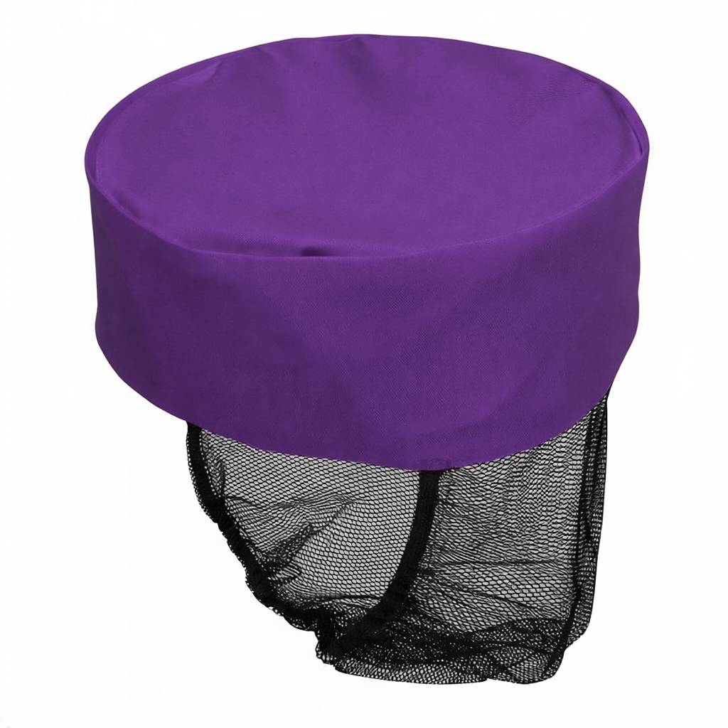 Skull Cap Poly/Cotton With Hair Net Snood
