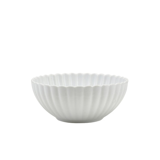 Incise Porcelain Scalloped Side Bowl 13cm (Box Of 6)
