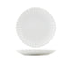 Incise Porcelain Scalloped Coupe Plate 26cm (Box Of 6)