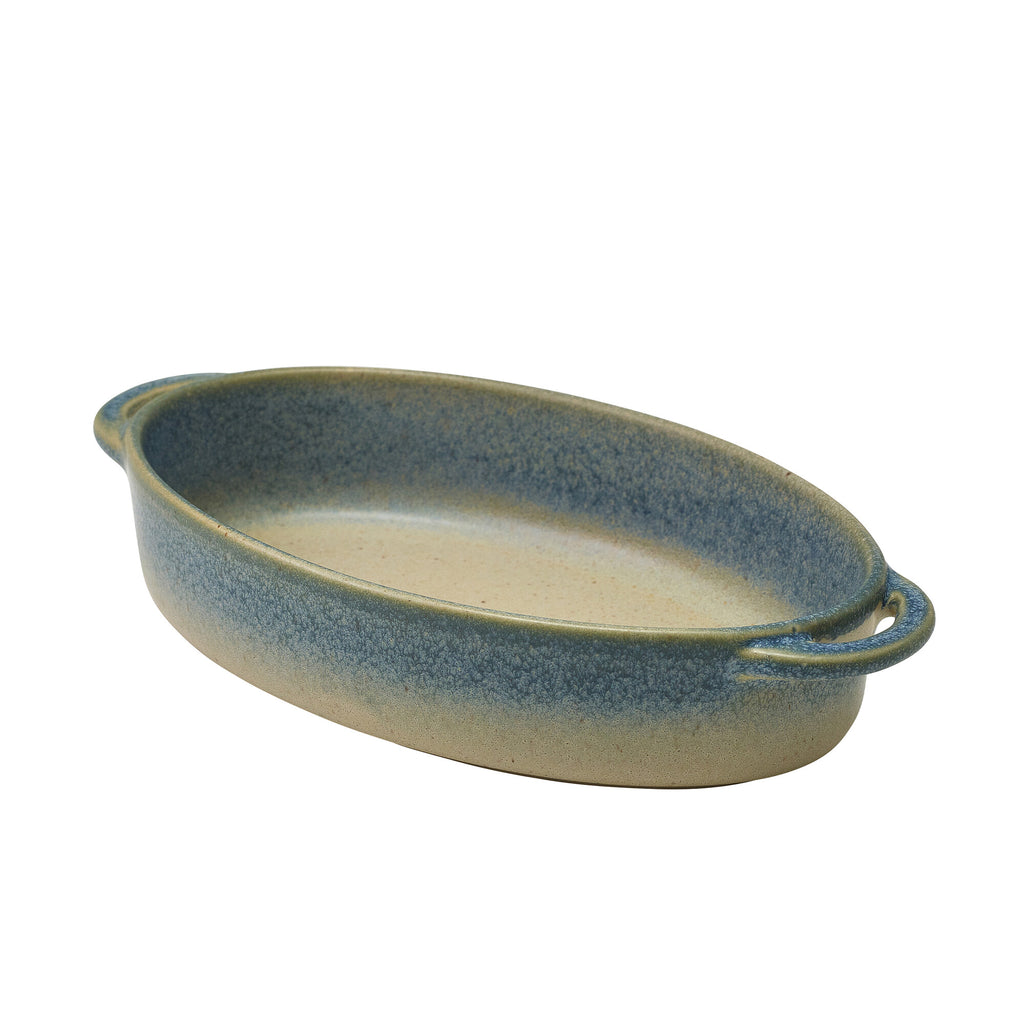 Forge Coast Stoneware Oval Dish 17.5 x 11.5 x 4cm (Box Of 6)