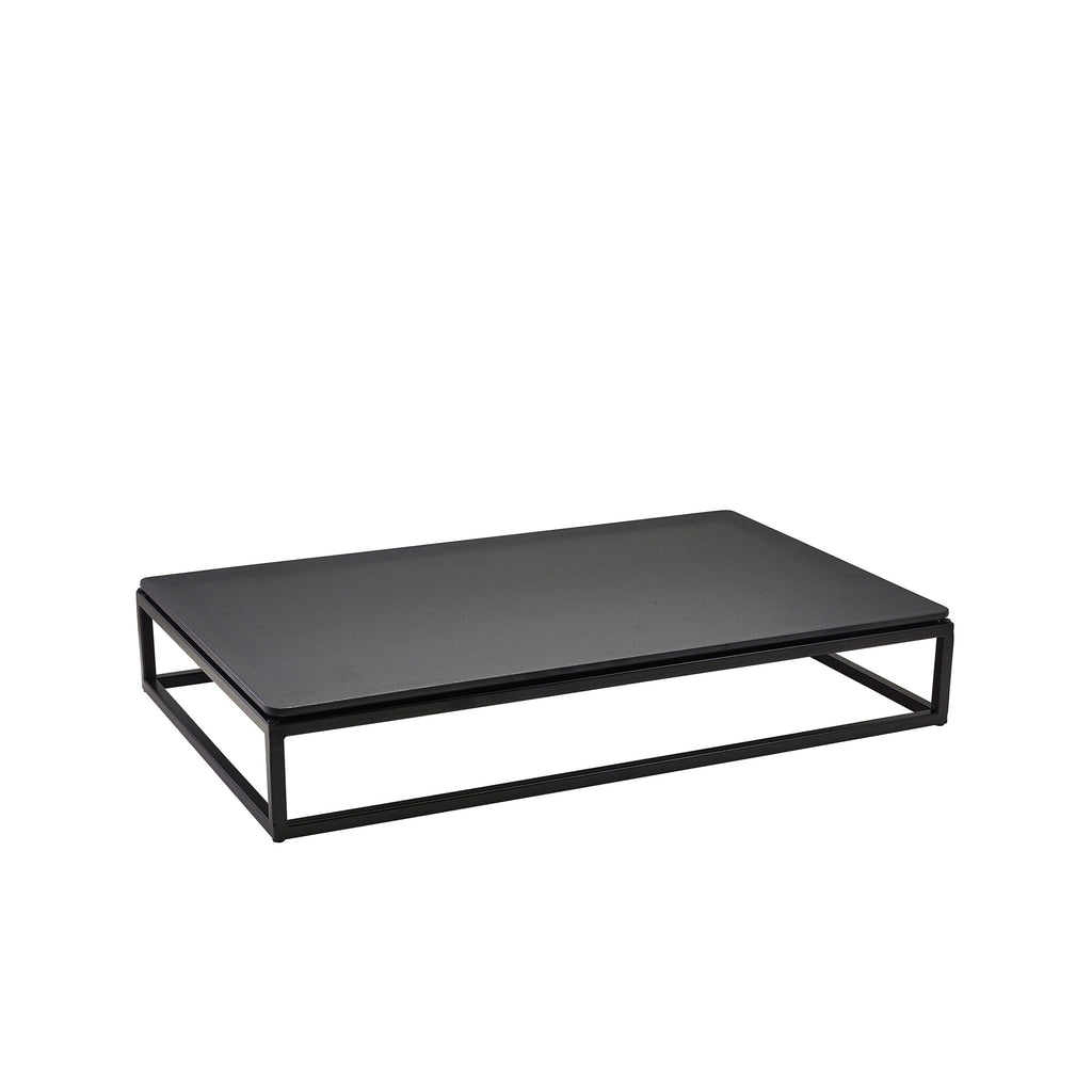 Genware Black GN 1/1 Riser 8cm (H)