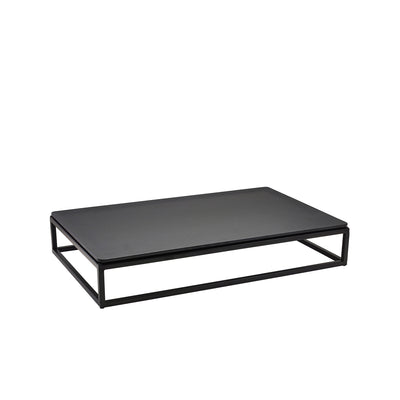 Genware Black GN 1/1 Riser 8cm (H)