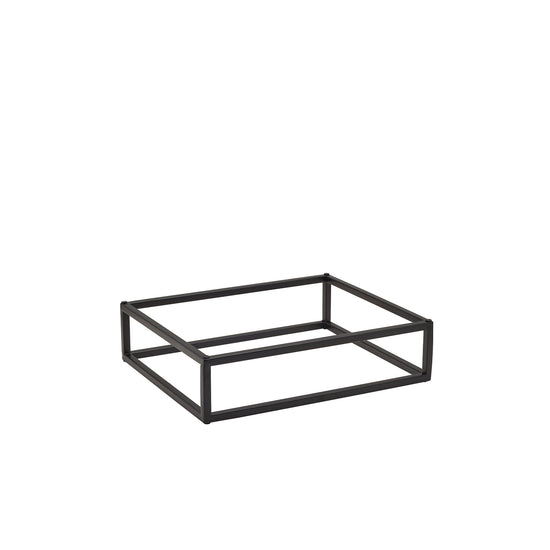 Genware Black GN 1/2 Riser 8cm (H)