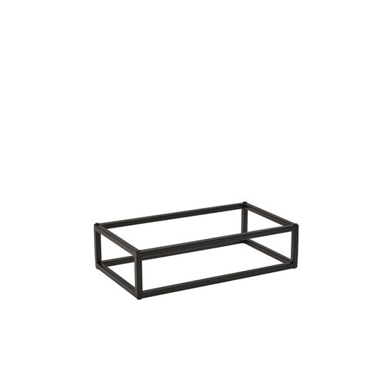 Genware Black GN 1/3 Riser 8cm (H)