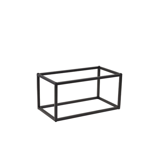 Genware Black GN 1/3 Riser 16cm (H)
