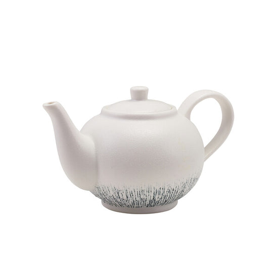 Sereno Porcelain Strato Teapot 45cl/15.75oz (Box Of 6)