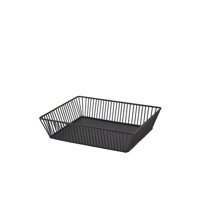 Genware Black Wire Display Basket GN 1/2